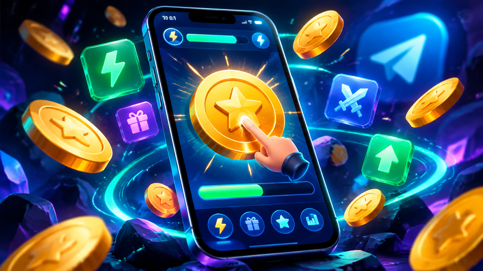 Тапалки в Telegram в 2026 году: топ игр, новые проекты и можно ли заработать